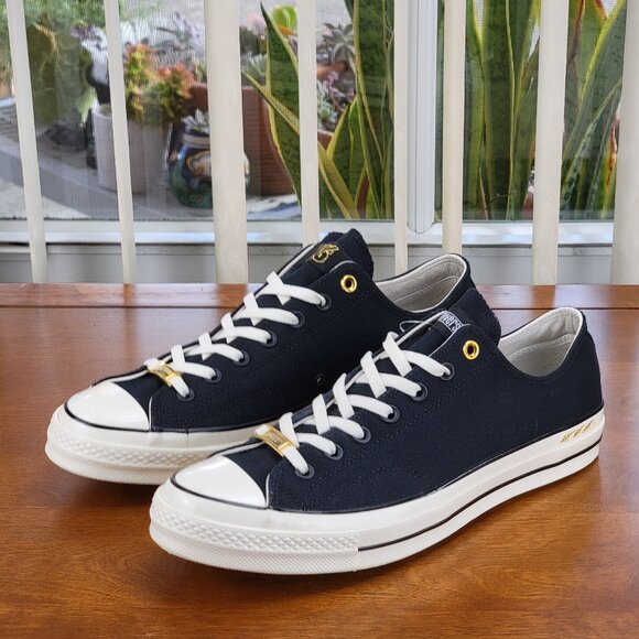 Converse Chuck 70 Ox 'Bill Russell 30 - 40' 161408C Black/White Size 12 Men's - Picture 14 of 15